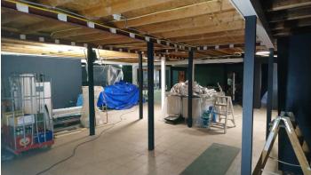Na brand herbouw S Markt Scholte in de Mussel door Remmerts