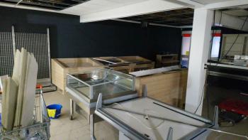Na brand herbouw S Markt Scholte in de Mussel door Remmerts