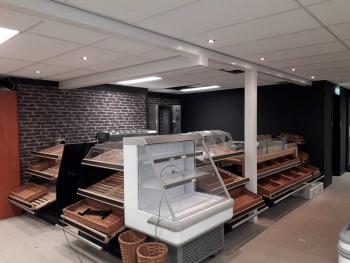 Na brand herbouw S Markt Scholte in de Mussel door Remmerts