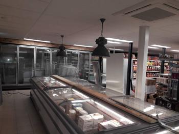 Na brand herbouw S Markt Scholte in de Mussel door Remmerts